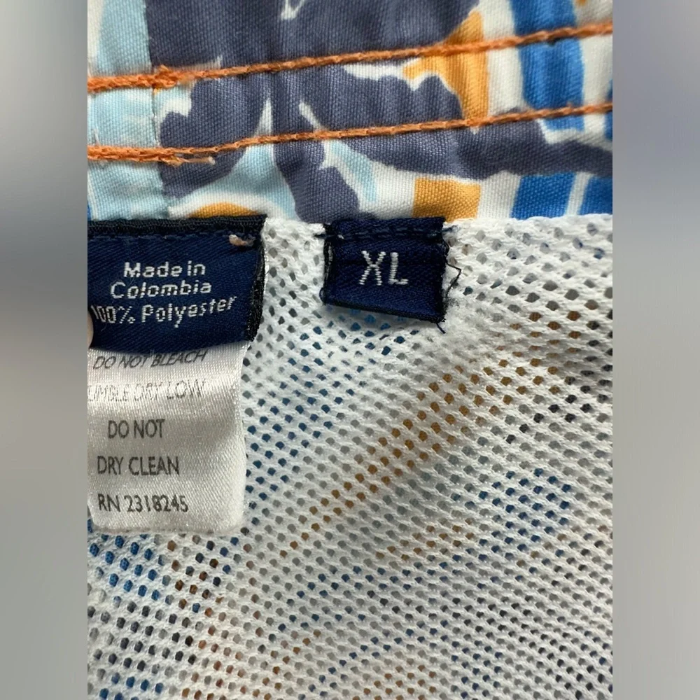 Vineyard Vines Swim Trunks Palm Trees & Waves Logo Mens Size‎ XL